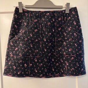 Sezane Betsy Skirt Maxi Floral Patchwork - Size 36 / 4